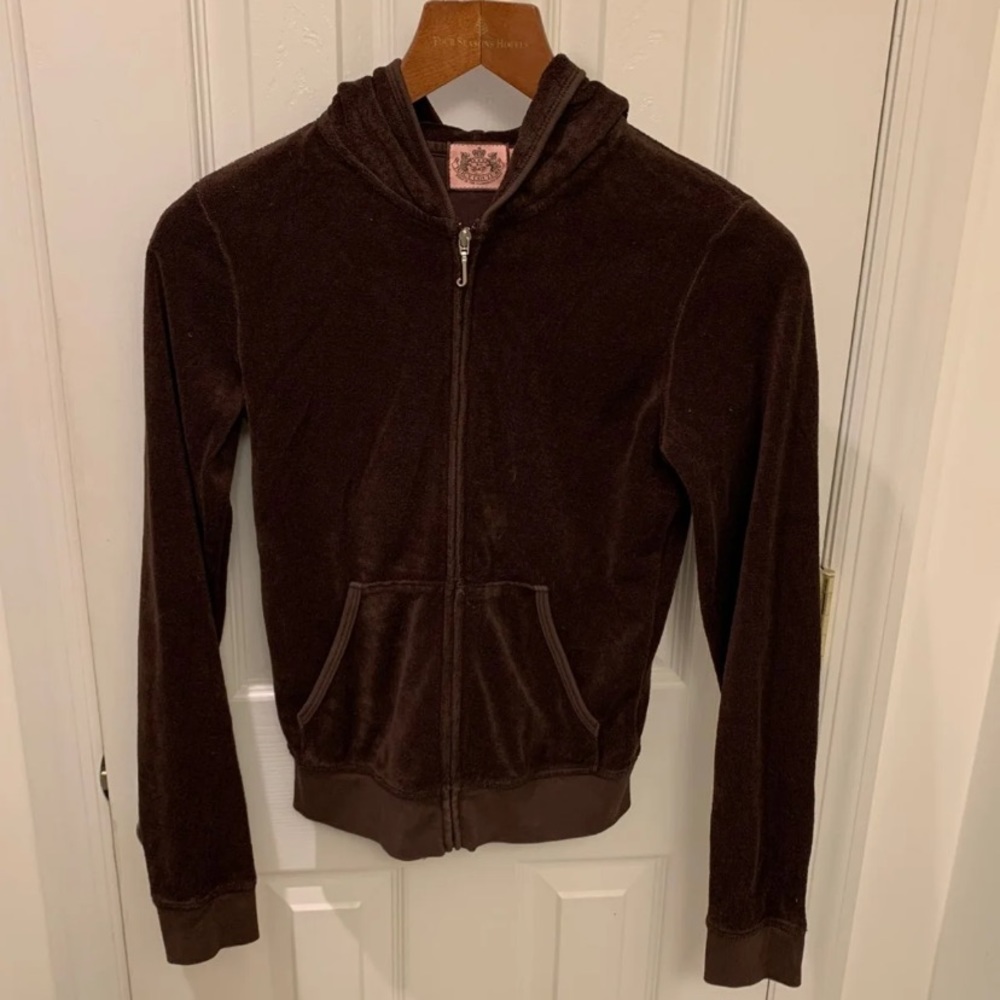 Tory Burch terry cloth zip up